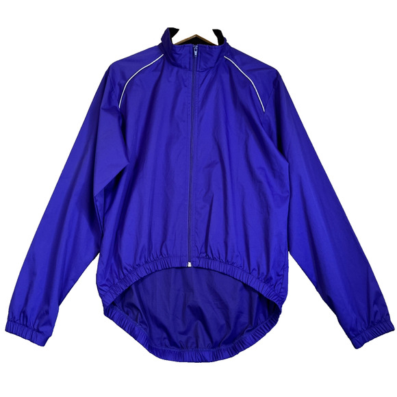 Canari Jacket Men Medium Purple Biovent Full Zip Windbreaker Water Resistant NEW - Picture 1 of 16